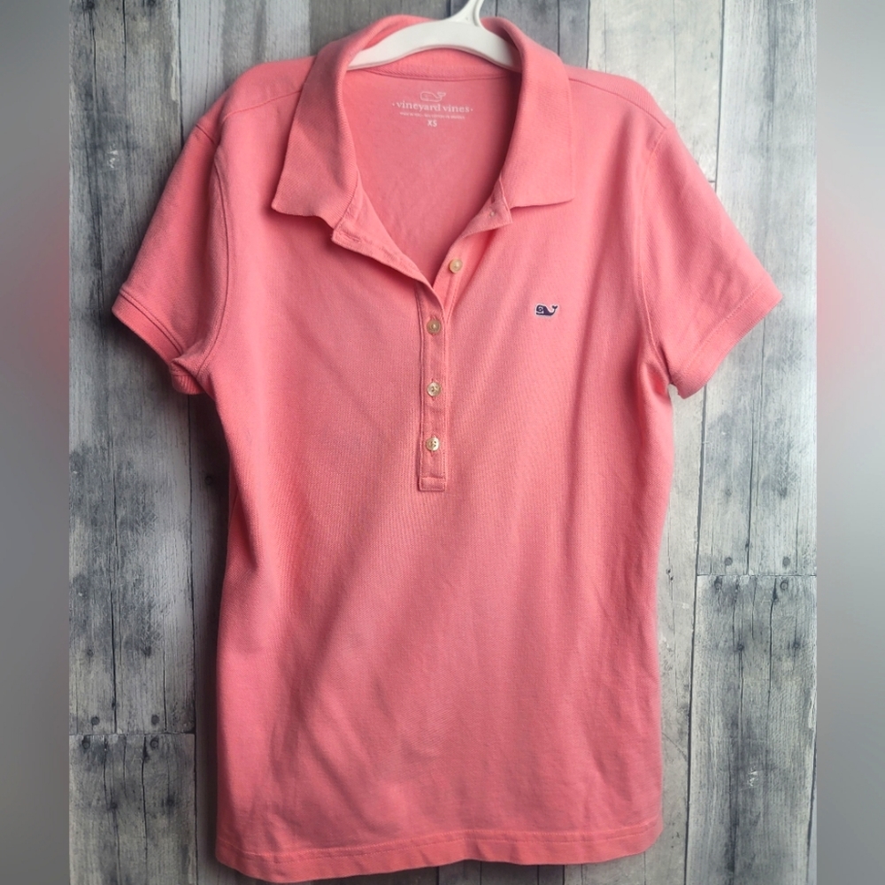 Girls Vineyard Vines Polo Shirt XS